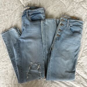 Levi's Women's Light Blue Skinny Jeans